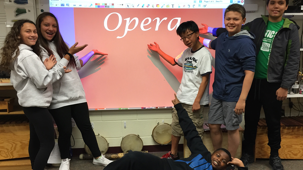 GDS 7th Graders Learn about Opera